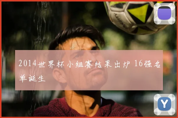 2014世界杯小组赛结果出炉 16强名单诞生