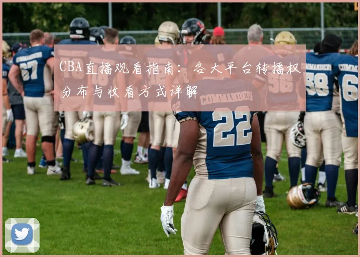 CBA直播观看指南：各大平台转播权分布与收看方式详解
