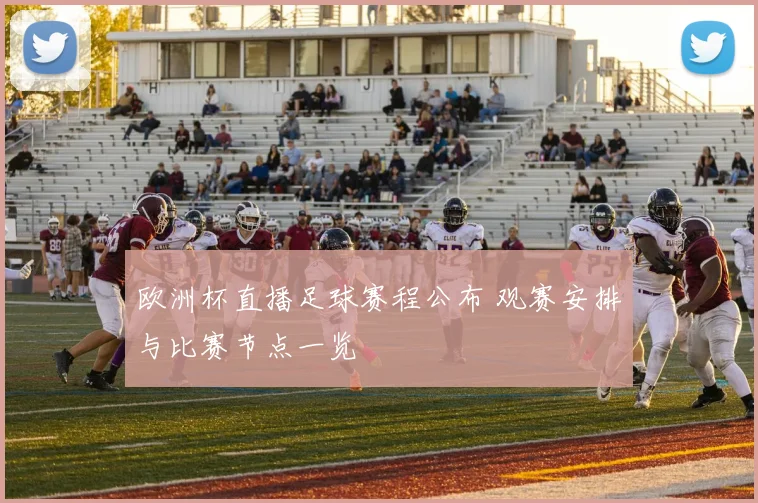 欧洲杯直播足球赛程公布 观赛安排与比赛节点一览