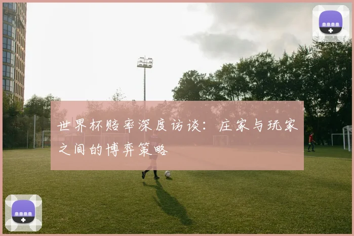 世界杯赔率深度访谈:庄家与玩家之间的博弈策略