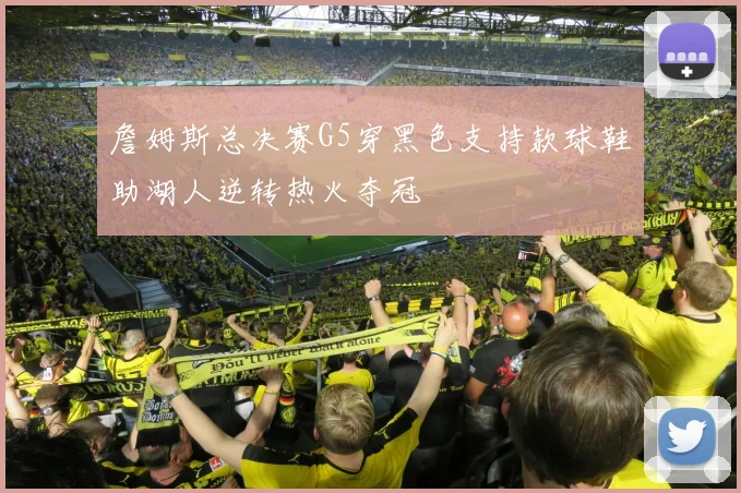 詹姆斯总决赛G5穿黑色支持款球鞋助湖人逆转热火夺冠