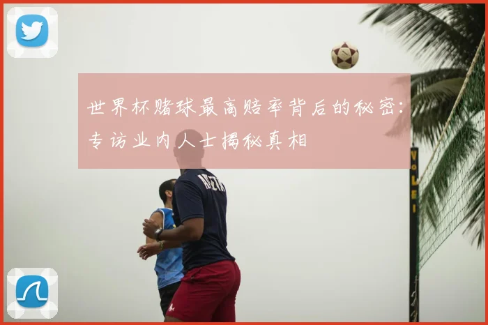 世界杯赌球最高赔率背后的秘密：专访业内人士揭秘真相