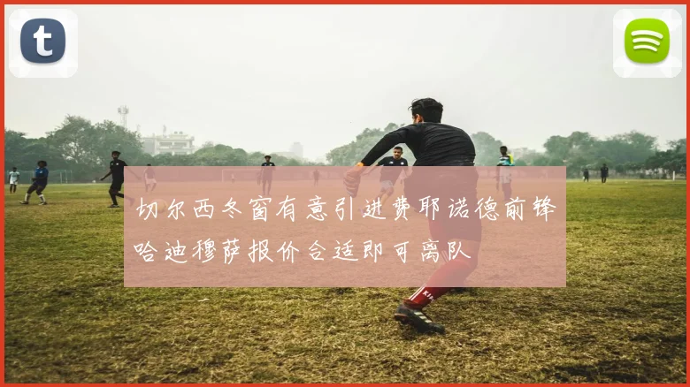 切尔西冬窗有意引进费耶诺德前锋哈迪穆萨报价合适即可离队
